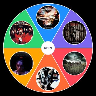 Pick a Random slipknot albums (up to WANYK)