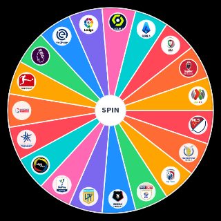 Spin the Wheel: Ligas de fútbol del mundo
