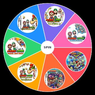 Choose a Random Mario & Luigi games
