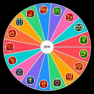 Random FF14 Classes Wheel