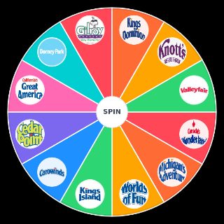 Choose a Random Cedar Fair Park