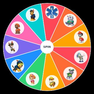 Paw Patrol Team Animals Wheel