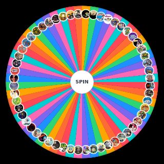 Random ultimate cartoon/anime Wheel