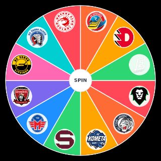 Spin the Wheel: Týmy Tipsport extraligy