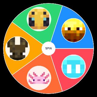 Spin the Wheel: Minecraft Mobs 1.20