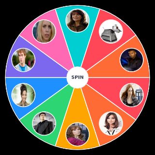 Doctor Who Companions Wheel