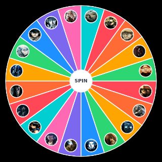 Spin the Wheel: Otherworldly Drifters characters