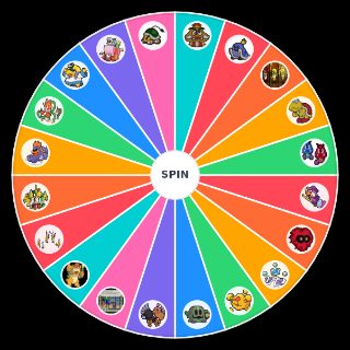 Random Paper Mario 64 bosses Wheel