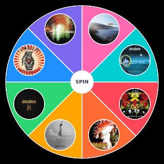 Incubus Albums Wheel