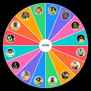 Best Brazilian football player ever Wheel