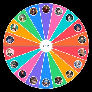 Spin the Wheel: Genshin boys