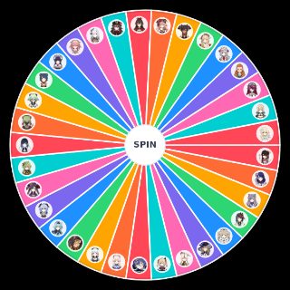Genshin Impact women Wheel