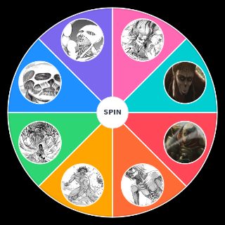 Random Titan (SnK/AoT) Wheel
