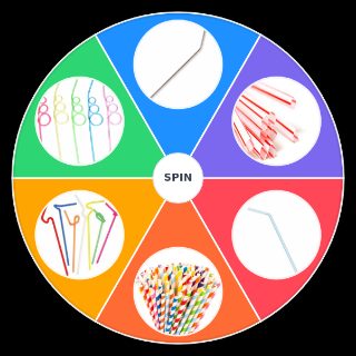 Choose a Random Drinking Straws