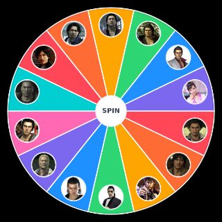 Random Yakuza Protagonists Wheel