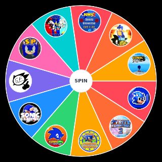 Spin the Wheel: Roblox Sonic Games