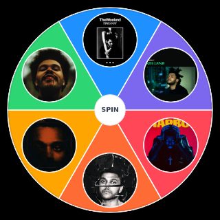 Choose a Random The Weeknd Discography