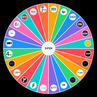 Every Hour of the Day Random Generator