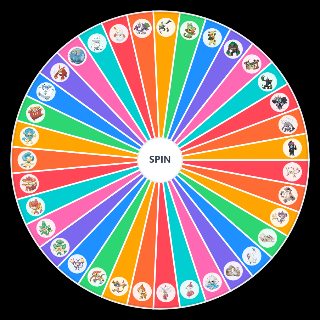 Random Monkey Pokemon Wheel
