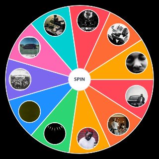 Random Kendrick Lamar Projects (2009 2024) Wheel