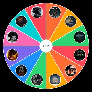 Random David Fincher Movies Wheel