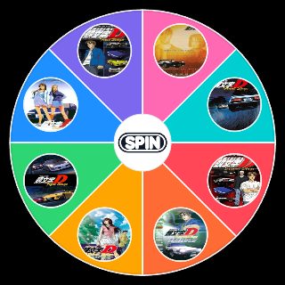 Initial d stages Random Picker