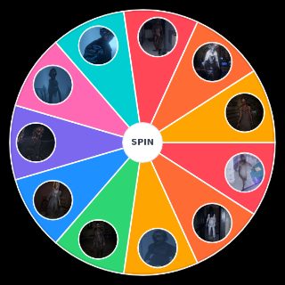 Random PHASMO GHOST MODELS Wheel