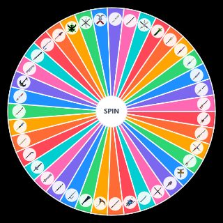 Spin the Wheel: Blox fruit sword