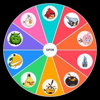 Choose a Random angry birds