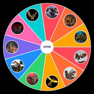 Pick a Random King Ghidorah Complete incarnations