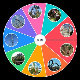 Six Flags St. Louis Roller Coasters Random Picker