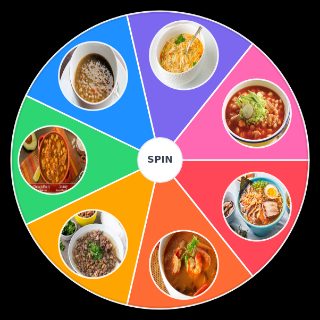 Random Caldos y sopas Wheel