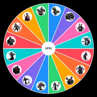Random Identity V Hunter Wheel