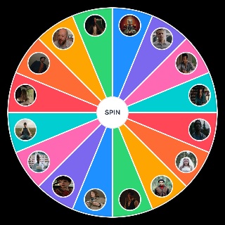 Random End Of The F***ing World characters Wheel