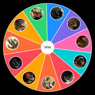Random Dying light zombies Wheel
