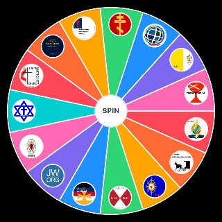 Major Christian Denominations (labeled) Random Picker