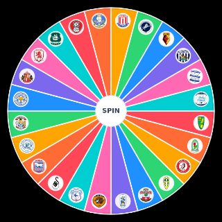 Random Efl Championship season 23/24 Wheel