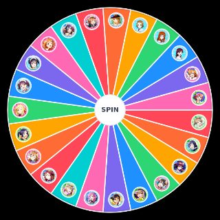 Choose a Random Favorite Love Live! Characters