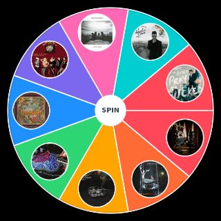 Spin the Wheel: panic! at the disco albums