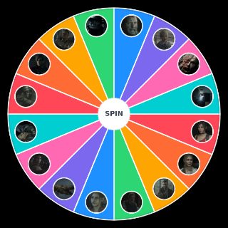 Random Resident Evil 2 Characters Wheel