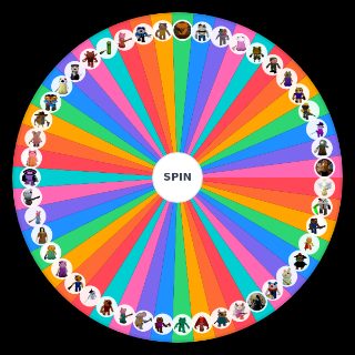 Random ROBLOX Piggy Skins Rating (Spooky Hunt) Wheel