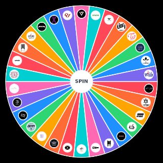 kpop group names Wheel