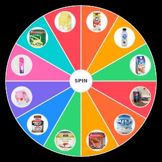 Spin the Wheel: Milk Flavours