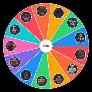Random Bed Wars Kits Wheel