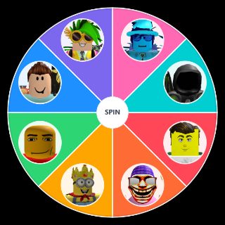 Random Roblox Players Wheel
