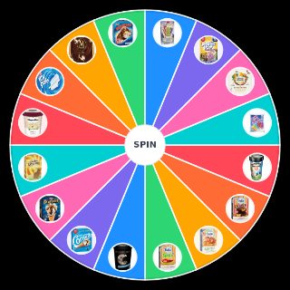 Random Australian Ice Creams Wheel