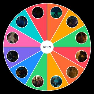 Random young royals scenes Wheel