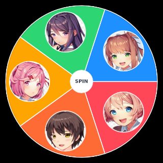 Random Best DDLC character (including MC) Picker