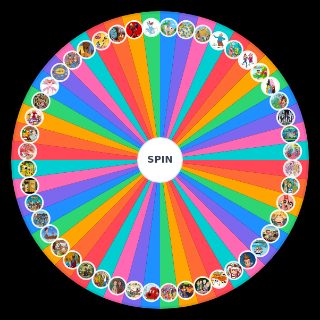 Spin the Wheel: dessin animé