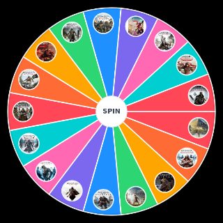 Random Assassin's creed games (mirage included) Wheel